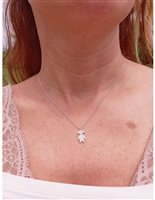 Collier Crivelli Femme easy in Or blanc Diamante 0.21 Ct 289-VP7597 - 289-VP7597